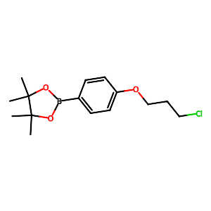 2-(4-(3-Chloropropoxy)phenyl)-4,4,5,5-tetramethyl-1,3,2-dioxaborolane,889865-32-1