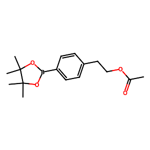 2-[4-(tetramethyl-1,3,2-dioxaborolan-2-yl)phenyl]ethyl acetate,2098588-47-5
