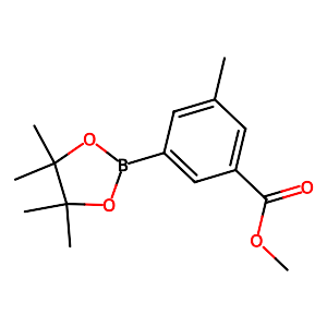 5-Methoxycarbonyl-3-methylphenylboronic acid pinacol ester,929626-17-5
