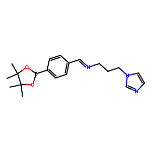 4-(3'-Imidazol-1-yl-propyl)iminomethylphenylboronic acid pinacol ester,2096353-54-5