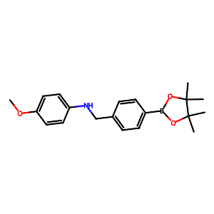 4-Methoxy-N-(4-(4,4,5,5-tetramethyl-1,3,2-dioxaborolan-2-yl)benzyl)aniline,1454653-60-1