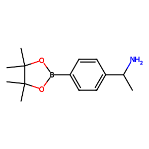 1-(4-(4,4,5,5-Tetramethyl-1,3,2-dioxaborolan-2-yl)phenyl)ethanamine,1260955-10-9