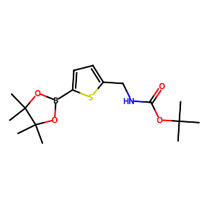 tert-Butyl ((5-(4,4,5,5-tetramethyl-1,3,2-dioxaborolan-2-yl)thiophen-2-yl)methyl)carbamate,1266480-56-1