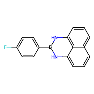 2-(4-Fluorophenyl)-2,3-dihydro-1H-naphtho[1,8-de][1,3,2]diazaborinine,2126948-40-9