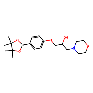 1-Morpholino-3-(4-(4,4,5,5-tetramethyl-1,3,2-dioxaborolan-2-yl)phenoxy)propan-2-ol,756520-73-7