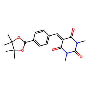 1,3-Dimethyl-5-[4-(4,4,5,5-tetramethyl-[1,3,2]dioxaborolan-2-yl)-benzylidene]-pyrimidine-2,4,6-trione,1218790-48-7