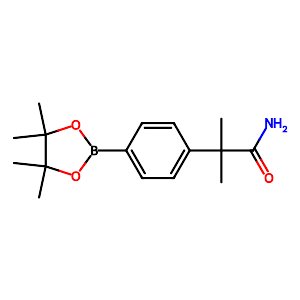 Benzeneacetamide, a,a-dimethyl-4-(4,4,5,5-tetramethyl-1,3,2-dioxaborolan-2-yl)-,1613259-89-4