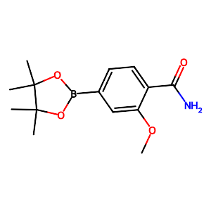 2-Methoxy-4-(4,4,5,5-tetramethyl-1,3,2-dioxaborolan-2-yl)benzamide,1246765-30-9