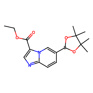 Ethyl 6-(4,4,5,5-tetramethyl-1,3,2-dioxaborolan-2-yl)imidazo[1,2-a]pyridine-3-carboxylate,1426136-45-9