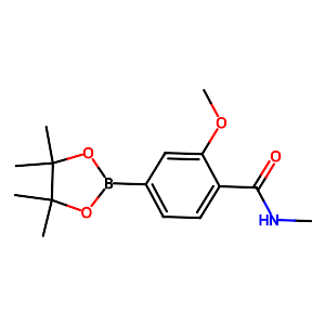 2-Methoxy-N-methyl-4-(tetramethyl-1,3,2-dioxaborolan-2-yl)benzamide,2377607-01-5