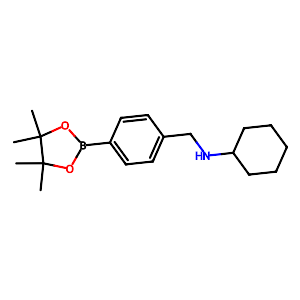 4-(Cyclohexyl)aminomethylphenylboronic acid pinacol ester,2096339-32-9