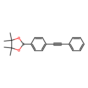 4-(Phenylethynyl)benzeneboronic acid pinacol ester,1190376-20-5