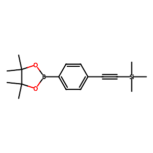 4-[(Trimethylsilyl)ethynyl]benzeneboronic acid pinacol ester,870238-65-6
