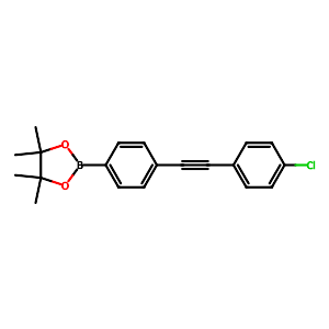 4-(4-Chlorophenylethynyl)benzeneboronic acid pinacol ester,1315281-10-7
