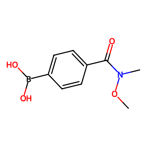 [4-(N,O-Dimethyl hydroxylaminocarbonyl)phenyl]boronic acid,179055-26-6