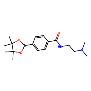 Benzamide, N-[2-(dimethylamino)ethyl]-4-(4,4,5,5-tetramethyl-1,3,2-dioxaborolan-2-yl),832114-11-1