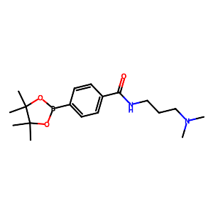 4-(3-(Dimethylamino)propylcarbamoyl)phenylboronic acid pinacol ester,832114-10-0