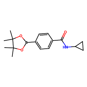 N-cyclopropyl-4-(4,4,5,5-tetramethyl-1,3,2-dioxaborolan-2-yl)benzamide,827614-68-6