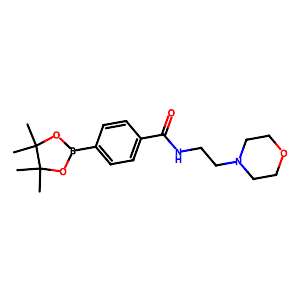 N-[2-(4-morpholinyl)ethyl]-4-(4,4,5,5-tetramethyl-1,3,2-dioxaborolan-2-yl)benzamide,787591-39-3