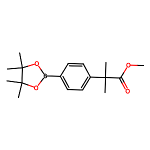 Methyl 2-methyl-2-(4-(4,4,5,5-tetramethyl-1,3,2-dioxaborolan-2-yl)phenyl)propanoate,890839-10-8