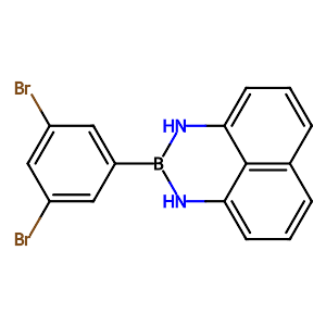 2-(3,5-Dibromophenyl)-2,3-dihydro-1H-naphtho[1,8-de][1,3,2]diazaborinine,1098071-09-0