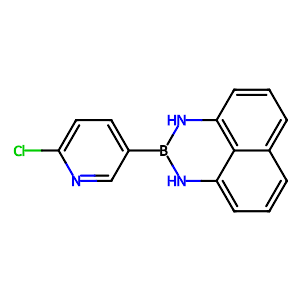 2-(6-Chloropyridin-3-yl)-2,3-dihydro-1H-naphtho[1,8-de][1,3,2]diazaborinine,685107-43-1