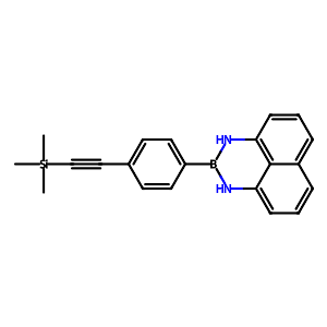 2-(4-((Trimethylsilyl)ethynyl)phenyl)-2,3-dihydro-1H-naphtho[1,8-de][1,3,2]diazaborinine,1449145-05-4