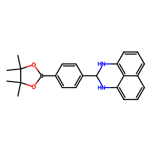 2-(4-(4,4,5,5-Tetramethyl-1,3,2-dioxaborolan-2-yl)phenyl)-2,3-dihydro-1H-perimidine,2096998-33-1