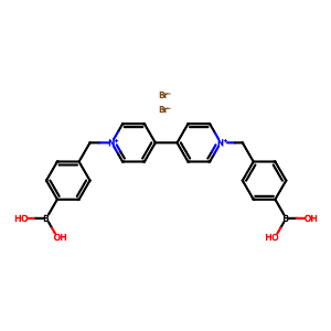 1,1'-bis(4-boronobenzyl)-[4,4'-bipyridine]-1,1'-diium bromide,436853-30-4