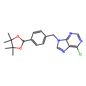 (4-((6-Chloro-9H-purin-9-yl)methyl)phenyl)boronic acid pinacol ester,2490665-85-3