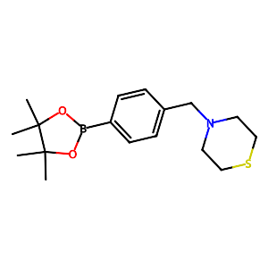 4-((Thiomorpholino)methyl)phenylboronic acid pinacol ester,2096330-90-2