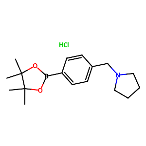 4-((Pyrrolidine)methyl)phenylboronic acid pinacol ester hydrochloride,2096332-19-1