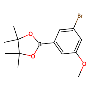 2-(3-Bromo-5-methoxyphenyl-4,4,5,5-tetramethyl-1,3,2-dioxaborolane,401797-04-4