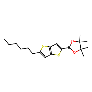 2-(5-Hexylthieno[3,2-b]thiophen-2-yl)-4,4,5,5-tetramethyl-1,3,2-dioxaborolane,944826-49-7