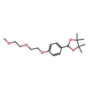 2-(4-(2-(2-methoxyethoxy)ethoxy)phenyl)-4,4,5,5-tetramethyl-1,3,2-dioxaborolane,1366602-62-1