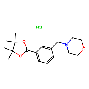 3-[(Morpholino)methyl]phenylboronic acid pinacol ester hydrochloride,1073371-76-2
