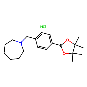 (4-(Homopiperidine)methyl)phenylboronic acid pinacol ester hydrochloride,2724208-20-0