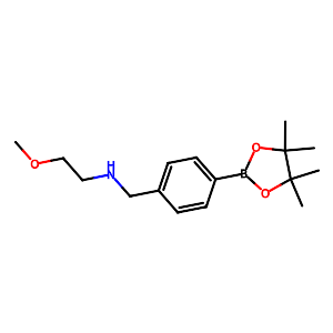 2-Methoxy-N-(4-(4,4,5,5-tetramethyl-1,3,2-dioxaborolan-2-yl)benzyl)ethanamine,2490665-88-6