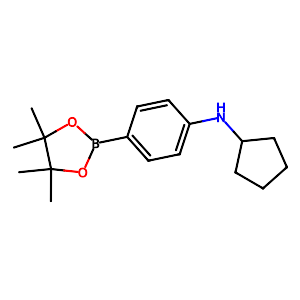 4-N-cyclopentylaminobenzene boronic acid pinacol ester,1430474-31-9