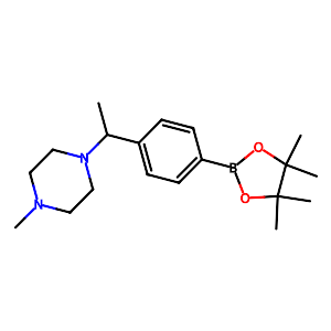 1-Methyl-4-(1-(4-(4,4,5,5-tetramethyl-1,3,2-dioxaborolan-2-yl)phenyl)ethyl)piperazine,2724208-27-7