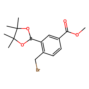 Methyl 4-(bromomethyl)-3-(4,4,5,5-tetramethyl-1,3,2-dioxaborolan-2-yl)benzoate,1626407-50-8