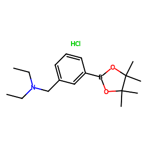3-((Diethylamino)methyl)phenylboronic acid pinacol ester hydrochloride,1260900-80-8