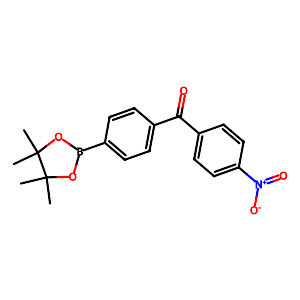 (4-Nitrophenyl)(4-(4,4,5,5-tetramethyl-1,3,2-dioxaborolan-2-yl)phenyl)methanone,2724208-32-4
