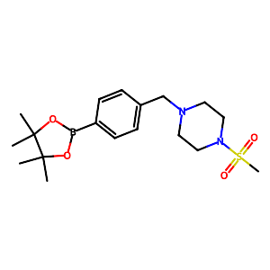 1-(Methylsulfonyl)-4-(4-(4,4,5,5-tetramethyl-1,3,2-dioxaborolan-2-yl)benzyl)piperazine,1206641-59-9