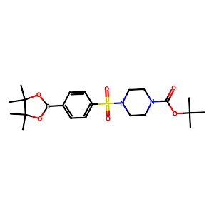 tert-Butyl 4-((4-(4,4,5,5-tetramethyl-1,3,2-dioxaborolan-2-yl)phenyl)sulfonyl)piperazine-1-carboxylate,1042917-53-2