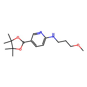 N-(3-Methoxypropyl)-5-(4,4,5,5-tetramethyl-1,3,2-dioxaborolan-2-yl)pyridin-2-amine,2490665-95-5