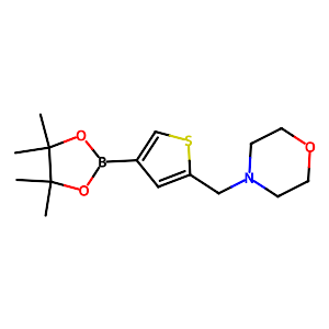 2-(Morpholinomethyl)thiophen-4-boronic acid, pinacol ester,364794-85-4