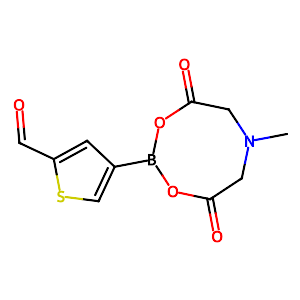 4-(6-Methyl-4,8-dioxo-1,3,6,2-dioxazaborocan-2-yl)thiophene-2-carbaldehyde,1309676-48-9