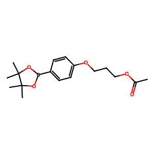 3-(4-(4,4,5.5-Tetramethyl-1.3.2-dioxaborolan-2-yl)phenoxy)propyl acetate,2724208-38-0