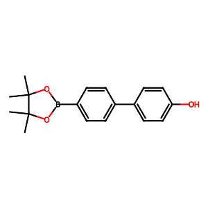 4'-(4,4,5,5-Tetramethyl-1,3,2-dioxaborolan-2-yl)-[1,1'-biphenyl]-4-ol,760989-91-1